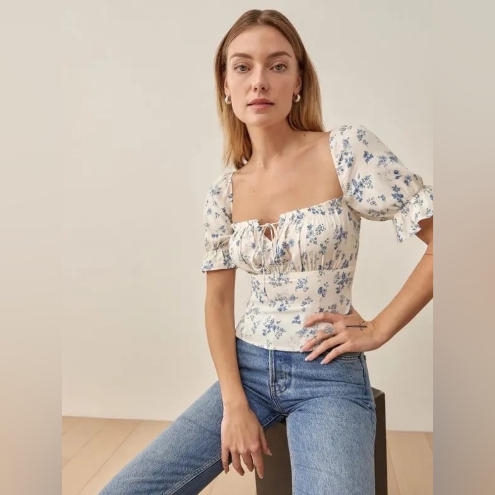 Reformation Nova Top in Lula